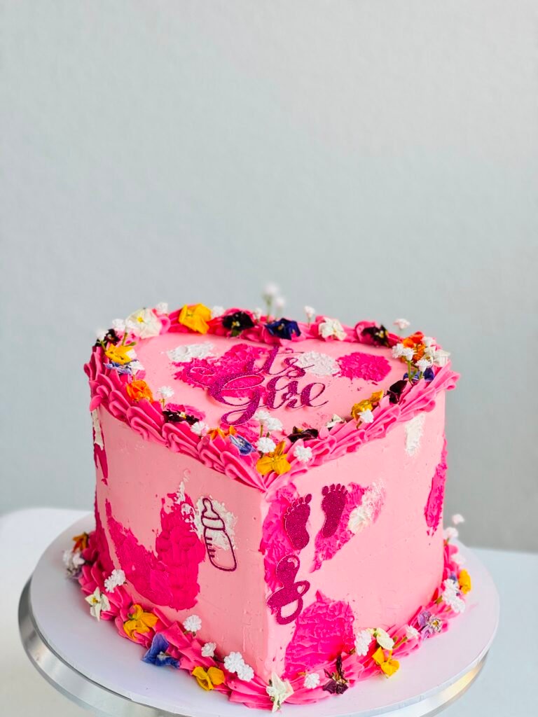 8 inch heart shaped cake